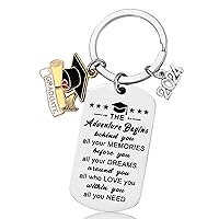 2024 Graduation Gifts for Him Her Seniors Class of 2024 Graduation Keychain Gifts for Boys Girls Masters Nurses Students High School College Graduation Gifts for Teens Daughter Son