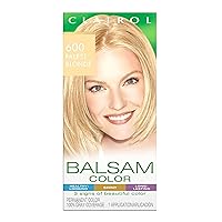 Balsam Permanent Hair Dye, 600 Palest Blonde Hair Color, Pack of 1