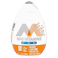 MiO Vitamins Orange Tangerine Naturally Flavored Liquid Water Enhancer 1 Count, 3.24 fl oz