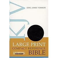 KJV Large Print Compact Reference Bible (Flexisoft, Black, Red Letter) KJV Large Print Compact Reference Bible (Flexisoft, Black, Red Letter) Imitation Leather