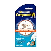 Compound W Freeze Off Plantar Wart Remover Kit, 8 Applications,1 Count (Pack of 1)