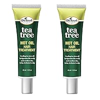 Difeel Hot Oil Hair Treatment with Tea Tree Oil 1.5 oz. (Pack of 2) Difeel Hot Oil Hair Treatment with Tea Tree Oil 1.5 oz. (Pack of 2)