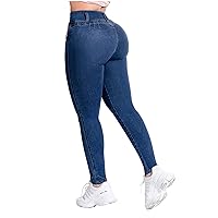 LT.ROSE Pantalones Colombianos Levanta cola | Butt Lifting Jeans | High Waisted Jeans for Women | Colombian Jeans