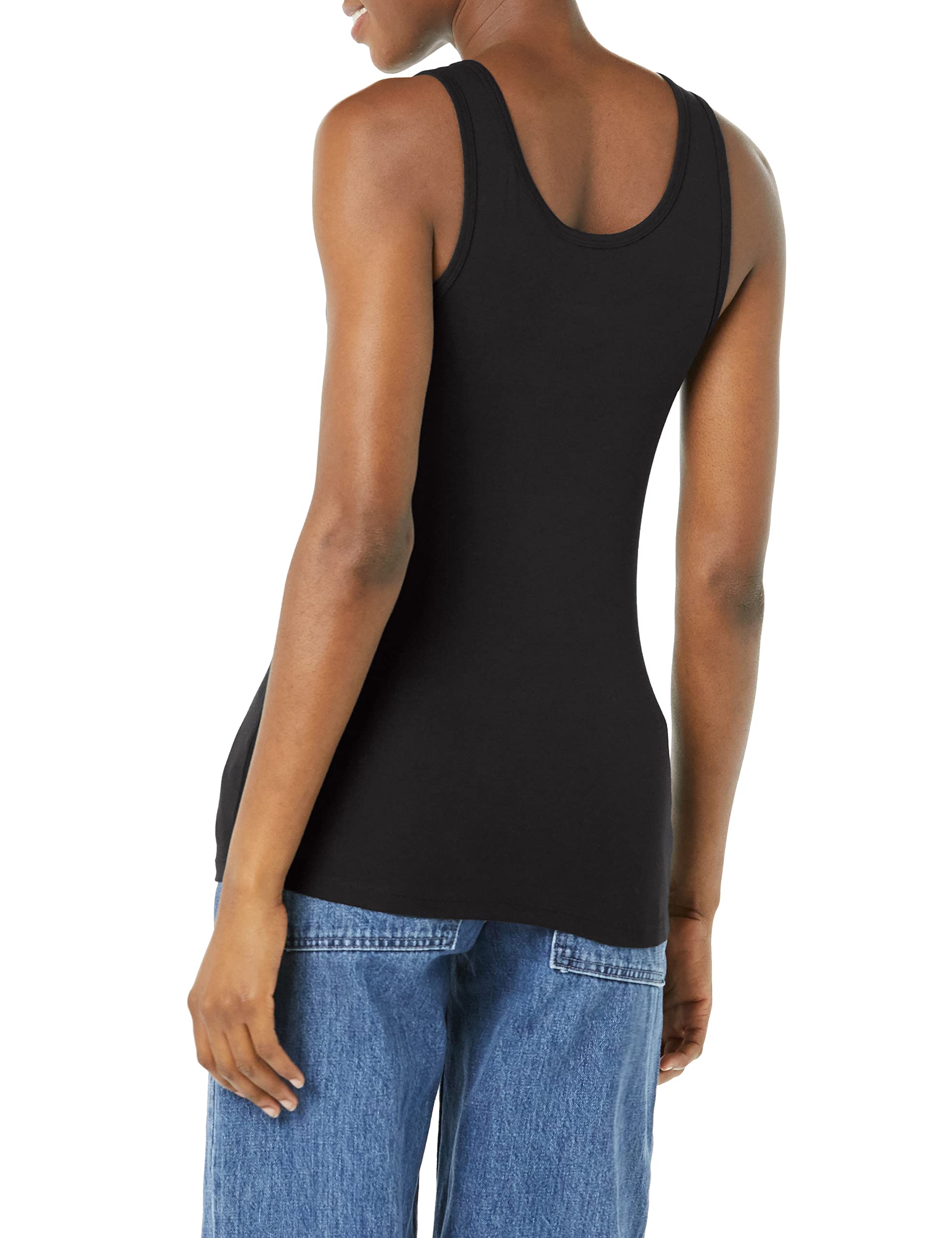 Amazon Essentials Women's Slim-Fit Tank, Pack of 2