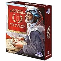 Rio Grande Games: Concordia Solitaria Expansion - Strategy Board Game Expansion to Concordia - Ages 14+, 1-2 Players, 60 Min Game Play, (RGG615)