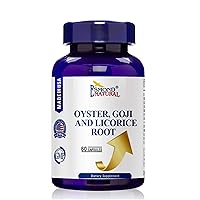 (8 Pack) Esmond Natural: Oyster, Goji & Licorice Root Complex, GMP, Natural Product Assn Certified, Made in USA - 480 Capsules