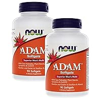 Adamâ„¢ Men's Multiple Vitamin 90 Softgels (Pack of 2)