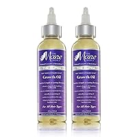 Alpha Multi-Vitamin Scalp Nourishing Hair Growth Oil, Helps Stimulate, Revitalize & Soothe, Scalp Oil with Biotin, & Vitamin C, 4 oz, Pack of 2
