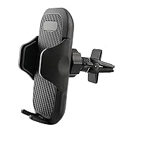LAX Gadgets Cell Phone Holder Car, Phone Car Mount, Car Vent Phone Mount, Cradle-Type Phone Car Holder, Cellphone Holder for Car Vent, Car Mount with Air Vent Phone Clip, Phone Stand for Car