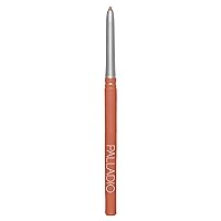Palladio Retractable Waterproof Lip Liner High Pigmented and Creamy Color Slim Twist Up Smudge Proof Formula with Long Lasting All Day Wear No Sharpener Required, Nearly Nude