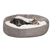 Best Friends by Sheri Cozy Cuddler Mason Microfiber Hooded Blanket Cat and Dog Bed in Gray 26