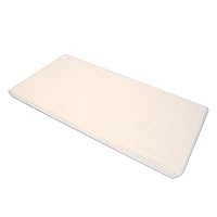 American Baby Company 100% Natural Cotton Percale Fitted Day Care Mat Sheet, Cream, 24 x 48 x 4, Soft Breathable