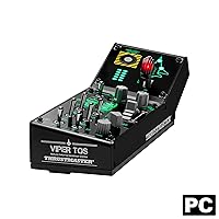 THRUSTMASTER Viper Panel: Backlit Control Panel, For Use with Viper TQS or Standalone, 43 Metal Action Buttons, Jettison, Trim, Landing Gear, Licensed by the U.S. Air Force (Compatible with PC)