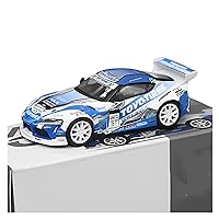 Scale Car Models for Toyota GR Supra A90 2019 1:64 Alloy Racing Car Model Miniature Metal Car Toy Collectibles Pre-Built Model Vehicles