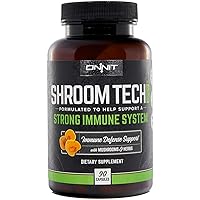 Shroom Tech Immune: Daily Immune Support Supplement with Chaga Mushroom (90ct)