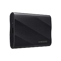 Samsung T9 Portable SSD 1TB, Up to 2,000MB/s, USB 3.2 Gen 2x2 External Solid State Drive, Up to 3 m Drop Resistant, for Creative Professionals, Youtubers, Content Creators, Mac Compatible, MU-PG1T0B