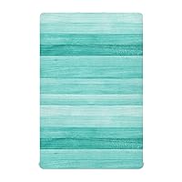 Teal Turquoise Green Crib Sheets for Boys Girls Pack and Play Sheets Super Soft Mini Crib Sheets Fitted Crib Sheet for Standard Crib and Toddler Mattresses Baby Crib Sheets for Baby Boy Girl, 52x28IN