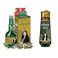 Ayurvedic Scalp and Hair Oil, 100ml (Hair Oil, 100ml & Shampoo, 200ml Combo)