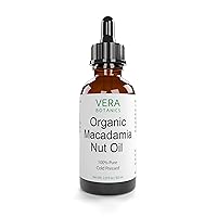 ORGANIC MACADAMIA NUT OIL 100% Pure & Natural, Unrefined, Cold-Pressed For Face, Dry Skin, Nails, Lips, Body & Hair - Reduce Hair Breakage, Even Out Skin Tone, Therapeutic Massage