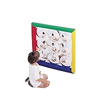 Children's Factory Soft Frame Bubble Mirror, Sensory Furniture for Kids, Preschool, Daycare, Classroom, 34