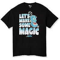 Disney Men's Aladdin Genie Let's Make Some Magic Graphic T-Shirt