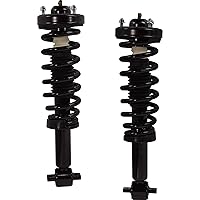 Evan-Fischer Front Shock Absorber and Strut Assembly Compatible with 2014 Ford F-150 3.7L Eng, RWD, Standard Cab