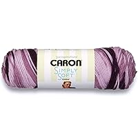 Caron Simply Soft Ombre-141g-Grape Purple
