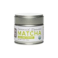SEN CHA Naturals Organic Ceremonial Grade Matcha Powder, Authentic Japanese Matcha Green Tea Powder, First Harvest Culinary Grade Organic Matcha Tea, 1oz Tin (1 Pack)