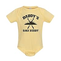 Daddys Ski Buddy Ski and Snowboard Outdoor Father Son Collection - Baby Bodysuits and Tee's