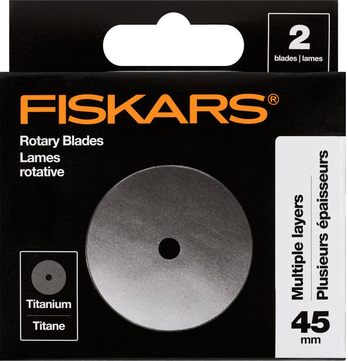 Fiskars 1065948 Rotary Blades, Grey