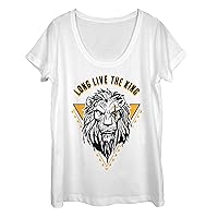 Fifth Sun Disney Lion Long Live The King Scar Women's Short Sleeve Tee Shirt