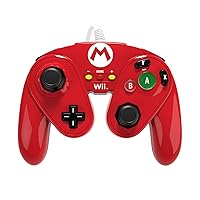 Brown Shoe Company, Inc. PDP Wired Fight Pad for Wii U - Mario