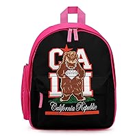 California Republic Mini Travel Backpack Casual Lightweight Hiking Shoulders Bags with Side Pockets