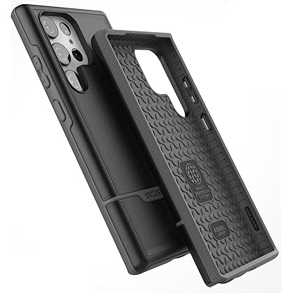 Encased Belt Case for Samsung Galaxy S23 Ultra with Holster Clip [Military Grade] 10Ft Shockproof Protection - Rebel Series (S23 Ultra 6.8-inch)