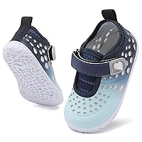 BARERUN Toddler Sneakers Toddler Barefoot Water Shoes Breathable Kids Water Shoes Slip On Quick Dry Auqa Shoes for Swim Beach Pool Surf Lightweight Girls Boys Walking Sneakers Indoor Outdoor