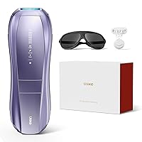 Ulike Laser Hair Removal, Air 10 IPL Hair Removal for Women and Men, 65°F Ice-Cooling Contact, Dual Lights, Skin Sensor & SHR Mode* for Nearly Painless, Effective & Long-Lasting Hair Removal from Home