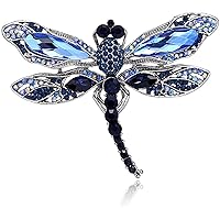 Animal Brooch Crystal Dragonfly Brooch Jewelry Accessories Fashion Book