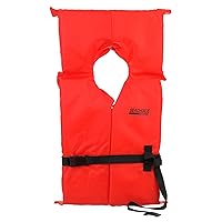 Seachoice Life Vest, Type II Personal Flotation Device - USCG Approved - Multiple Sizes and Colors