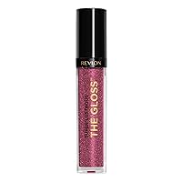 REVLON Lip Gloss, Super Lustrous The Gloss, Non-Sticky, High Shine Finish, 275 Dusk Darling, 0.13 Oz