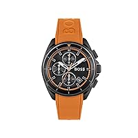 BOSS Quartz Chronograph Watch - Sporty Sophisticated - Eye-Catching Style - Water Resistant