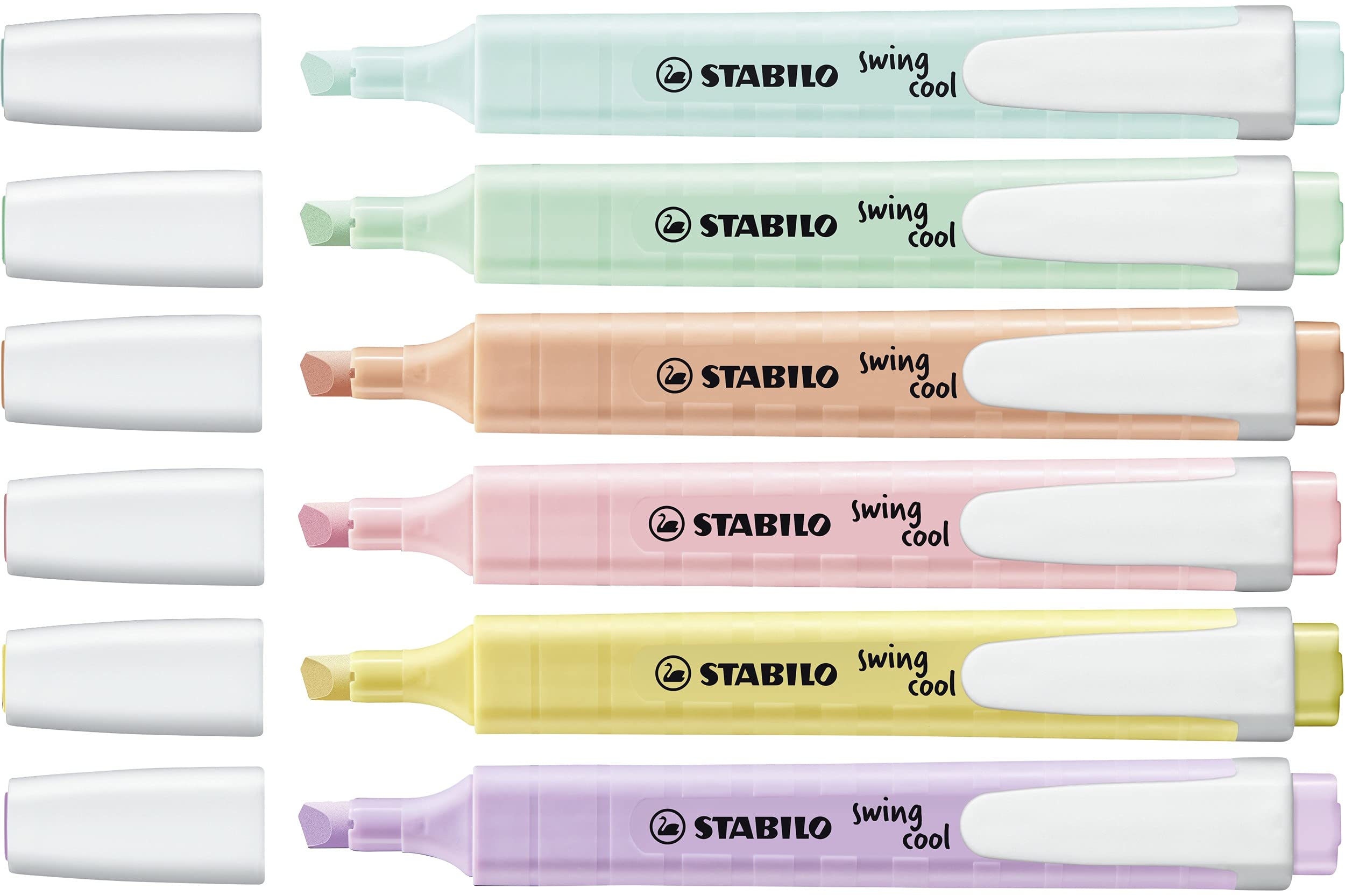 Mua Stabilo Swing Cool Pastel Highlighter, Pack of 6, 6 Colours trên Amazon  Đức chính hãng 2023 | Fado