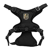 Littlearth Unisex-Adult NHL Vegas Golden Knights Front Clip Pet Harness, Team Color, X-Small