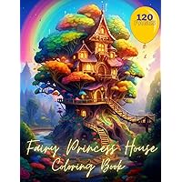 Fairy Princess House in the Forest: Ideal for Family Bonding, Antistres for All Ages, Dive into the Enchanted World with Coloring Book, Easy and Fun to Color Pages (Imagination)
