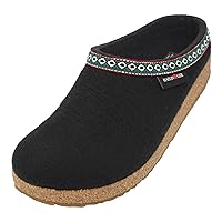 HAFLINGER Unisex Grizzly Classic Wool Clogs
