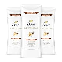 Advanced Care Antiperspirant Deodorant Stick Vanilla & Cocoa Butter 3 Count Antiperspirant deodorant with Pro-Ceramide Technology 72-hour odor control and all-day sweat protection 2.6 oz