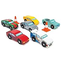 Motors, Planes & Garages, Montecarlo Sports Cars Premium Wooden Toys for Kids Ages 3 Years & Up