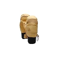 Hestra Leather Fall Line - Short Freeride Snow Mitten with Superior Grip for Skiing, Snowboarding and Mountaineering