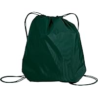 Basic Drawstring Backpack - Hunter Green