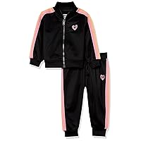 Hurley baby-girls Tricot Track Suit 2-piece Outfit Set