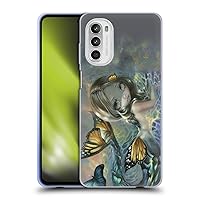 Head Case Designs Officially Licensed Strangeling Butterfly Tail Mermaid Soft Gel Case Compatible with Motorola Moto G52